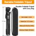 Professional 60 Camera Tripod with Phone Mount & Remote | Aluminum Portable Stand with Travel Bag | Compatible with Phone, Camera, Projector, DSLR | 5-Section Tripod - Buy Online on SooperMarket.com