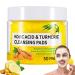 Turmeric Kojic Acid Cleansing Pads Turmeric Cleansing Pads for Dark Spots Turmeric Face scurb Pads Help Balance Skin Gentle and Safe 50pcs