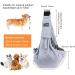 Puppy Sling Dog Carriers Puppy Sling Dog Sling Hands-free Sling Pet Dog Cat Bag for Walking Subway Travel Outdoor Grey-01 - Buy Online on SooperMarket.com