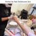 Nail Arm Rest - Professional Microfiber Leather Manicure Hand Cushion Stand in White - Buy Online on SooperMarket.com