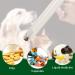 4-Piece Pet Pill Syringe Set with Safety Tip - Ideal for Cats, Dogs, and Birds - White - Buy Online on SooperMarket.com