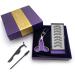 Magnetic False Eyelashes Set - Reusable, Waterproof, Natural Look with 3D Effect | Includes Applicator Noir - Buy Online on SooperMarket.com