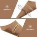 Cabilock 150 Pcs Cone Cake Tube Floral Paper for Bouquets Candy Paper Cones Black Petals Food Rope Kraft Paper Colorx3pcs 15x15x0.1cmx3pcs - Buy Online on SooperMarket.com