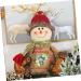 KALLORY Candy Bags Candy Bag for Christmas Linen Christmas Bags Child Zipper Apple Bag 1 count (Pack of 1) As Shown - Buy Online on SooperMarket.com