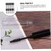 Healvian 32 Pcs Mascara Tube Transparent Balm Tube Empty Mascara Bottle and Brush Eyelash Brush Tube Plastic 1 g (Pack of 1) Blackx2pcs - Buy Online on SooperMarket.com