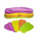 JOVANA 36 Pair Disposable Foam Pedicure Slippers - Multi Color Flip Flop for Salon Nail Spa - Buy Online on SooperMarket.com