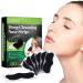 Pore Strips (80pcs) Natural Charcoal Blackhead Strips for All Skin Types - Nose & Face Blackhead Remover - Buy Online on SooperMarket.com