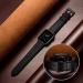 OUHENG Genuine Leather Band Replacement Strap Compatible with Apple Watch Ultra Series - Black | 49mm/45mm/44mm/42mm - Buy Online on SooperMarket.com