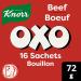 Knorr OXO Bouillon for adding rich deep flavour to soups and stews Beef Sachets easy to use quick to dissolve 72 g pack of 14 - Buy Online on SooperMarket.com