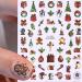 JMEOWIO 12 Sheets Christmas Nail Art Stickers Decals Self-Adhesive Snowflake Xmas Winter Holiday Deer Nail Supplies Nail Art Design Decoration Accessories - Buy Online on SooperMarket.com