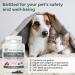 Turkey Tail Pet Support - Vet-Approved Dog Multivitamins for Immune & Gut Health (90ct) - Buy Online on SooperMarket.com