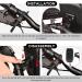 Waterproof 360 Rotatable Mobile Phone Holder for Bicycles - Gray Bracket with Rain Hood for 7 Smartphones & GPS - Buy Online on SooperMarket.com