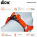 DDOXX Air Mesh Step-In Dog Harness - Adjustable XS Puppy Harness for All Sizes | Comfortable & Breathable (Orange 1.5 x 32-44 cm) - Buy Online on SooperMarket.com