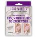 Invisible Earring Ear-Lobort Patches-Provides Relief for Damaged Stretched Ear-Lobes and Helps Protect Healthy Ear Lobes Against Tearing 60 pieces (1 Pack)