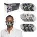 50 Pieces Adult Disposable Face Masks Single Use Effective, Soft on Skin, Bulk Pack 3-Ply Masks Facial Cover with Elastic Ear Loops For Home, Office, School, and Outdoors (Mix Camo Colors)