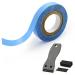 EHDIS Hair Extension Tapes with Plastic Scraper Double Sided Hair Tape for Hair Extensions Lace Wig Hairpiece Toupee Hair Weft 10mm x 3yards