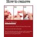Kalolary 32PCS Red Gel Nail Polish Strips | Waterproof Adhesive Full Wrap Stickers with Nail File and Stick | UV/LED Lamp Required - Buy Online on SooperMarket.com