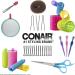 Conair Topsytail Set - 5-Piece Hair Styling Tool for Perfect Updos - Buy Online on SooperMarket.com