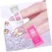 Mikinona 36 pcs Pink Tips Manicure Finger Quick Clip Gel Fixing Clips A for and Curve Tip Tools Fixation Pinchers Nail Poly Tool Salon DIY Accessories Extension Nails White Fake 1 count (Pack of 1) White Pinkx3pcs - Buy Online on SooperMarket.com
