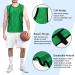 TOWOLF 6PCS Green Scrimmage Vests - X-Large Soccer Training Pinnies for Team Practice - Buy Online on SooperMarket.com