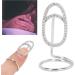 Fingernail Rings Women Exquisite Fashionable Finger Nail Cover Rings Nail Art Decoration Finger Nail Rings Vintage Nail Cover Rings Index Finger Nail Jewelry Decorations Ornament for(3043 Platinum) - Buy Online on SooperMarket.com