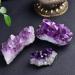 Natural Raw Amethyst Cluster Purple Crystal Cluster Quartz Cluster DIY Jewelry Raw Stone Specimen Home Decoration Crafts Gift HOMEZHOU - Buy Online on SooperMarket.com