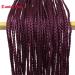 3 Packs Eunice Hair #99J Synthetic Crochet Braids - 28 Inch Soft Goddess Mambo Hair Extensions - Box Braids (28 Roots/Pack) - Buy Online on SooperMarket.com