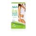 Nad's Body Wax Strips Hair Removal For Women All Skin Types, 20 Waxing Strips + 4 Calming Oil Wipes