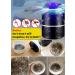 Bug Zapper & Fruit Fly Trap - Electric Mosquito Killer | Indoor/Outdoor Hangable Insect Zapper for Home, Patio - Powerful Gnats Attractant Trap (Black) - Buy Online on SooperMarket.com