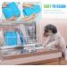 Licky Mats Slow Feeder for Dogs Premium Lick Pad with Suction Cups for Dog Anxiety Relief Slow Feeder Dog Bowls Bathing Grooming and Training 2 Pack (Blue Green) - Buy Online on SooperMarket.com