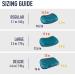 Sea to Summit Aeros Ultralight Inflatable Camping and Travel Pillow - Aqua Regular (14.2 x 10.2) - Buy Online on SooperMarket.com