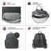 Baggallini Securtex Anti-theft Vacation Backpack - Black | Women's One Size - Buy Online on SooperMarket.com
