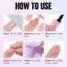 TOMICCA Soft Gel Nail Tips and Glue Kit - 3 in 1 Coffin Nail Tips, Gel Glue, Top Coat, and UV LED Lamp - DIY Nail Art Extension Kit - Buy Online on SooperMarket.com