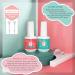 Buy Dip Powder Liquid Set - 2 in 1 Base & Top Coat + Activator for DIY Nail Art & French Manicure - International Shipping Available - Buy Online on SooperMarket.com
