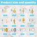 200 PCS Loc Hair Jewelry: Braids & Dreadlock Accessories - Aluminum Beads, Metal Cuffs, Rings, Clips, Coils, Shells - Hair Charms for Women - Buy Online on SooperMarket.com