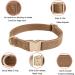 YUDOTE Ultra-Soft Natural Cotton Dog Collar for Small Dogs with Sensitive Skin - Brown (S) | 1 Pack - Buy Online on SooperMarket.com