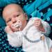 Socub Silicone Pacifier Clip | BPA-Free Holder for Any Brand Pacifier | Best Newborn Shower Gift - Sage Ether - Buy Online on SooperMarket.com