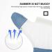 KALLORY 2 Pairs of Baby Stop Thumb Sucking Gloves  Thumb Sucking Stop Baby Finger Sucking Stopper Finger Guard for Kids 11.5x6.5x0.5cm - Buy Online on SooperMarket.com
