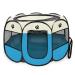 LongtimeUSA Portable Foldable Pet Puppy Playpen - Indoor Outdoor with Water Resistant Removable Shade Cover for Dog Cat Rabbit Medium