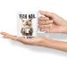 Vixar Yeah Nah.. Not Today Cat Gift Sarcastic Joke Ceramic Coloured Mug Cup for Tea Coffee Hot Brew 330ml 11Oz (White) - Buy Online on SooperMarket.com