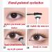 Angled Fan Shaped Eyelash Brush Eyelash Comb Separator Eyelash Comb Brush Mascara Fan Brush for Lashes Portable Folding Cosmetic Brushes Eyelash Separator Bent Applicators (2pcs Eyeliner Brush) - Buy Online on SooperMarket.com