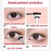 Dolly Mascara Fan Brush Set with Angled Eyelash Comb Separator - Portable Folding Cosmetic Brushes (2 Sets) - Buy Online on SooperMarket.com
