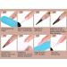 AIMEILI 8 in 1 Builder Base Sheer Color Gel Set No Need Slip Solution Builder Extension Soak Off UV LED Nude Gel Polish Multicolour Of 6pcs X 10ml - Gift Kit 38 6-38 1.67 ml (Pack of 6) - Buy Online on SooperMarket.com