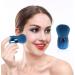 Glomora Blush Brush Soft Fluffy Hair Mushroom Head Make Up Brush for Bronzer Loose Powder Cosmetics Dark Blue - Buy Online on SooperMarket.com
