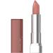 Maybelline Color Sensational Lipstick  Lip Makeup  Cream Finish  Hydrating Lipstick  Nearly There  Nude  1 Count NEARLY THERE 0.15 Ounce (Pack of 1)