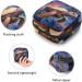Galaxy Turtle Sanitary Napkin Storage Bag | Period Pouch for Women & Teen Girls | Nursing Pad & Menstrual Cup Holder | Multi-colored | 1Pc - Buy Online on SooperMarket.com