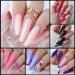 Buy LoveOurHome 240pc XXL Almond Gel x Nail Tips - Extra Long Clear Stiletto & Oval Fake Nails - 12 Sizes Full Cover Artificial Nails for Extensions & Press-On Styles - International Shipping Available - Buy Online on SooperMarket.com