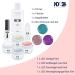 ND24 Naildesign Geln gel Starter Set Premium | Complete Gel Nail Kit with LED Lamp French & Pick-Up Gels Accessories & Funky Glitter - Made in Germany - Buy Online on SooperMarket.com