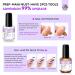 SAVILAND Quick-Dry Builder Nail Gel Kit - Clear Pink Hard Gel with Mini UV Light & Essential Tools for Beginners - Perfect Nail Extensions - Buy Online on SooperMarket.com