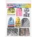 Dyan Reaveley Dylusions Collage Sheets Set 1 & 2 with Storage Envelope - 3 Items - Buy Online on SooperMarket.com